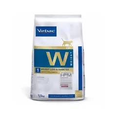 VIRBAC - ALIMENTO GATO LOSS Y DIABETES 1.5KG