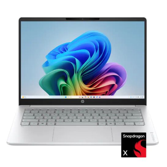 Notebook OmniBook 3 14" Touch Snapdragon X 16GB 512GB SSD Windows 11 Copilot+ PC