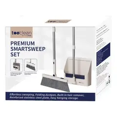 GENERICO - Set Escoba Compacta SmartSweep + Pala tooclean