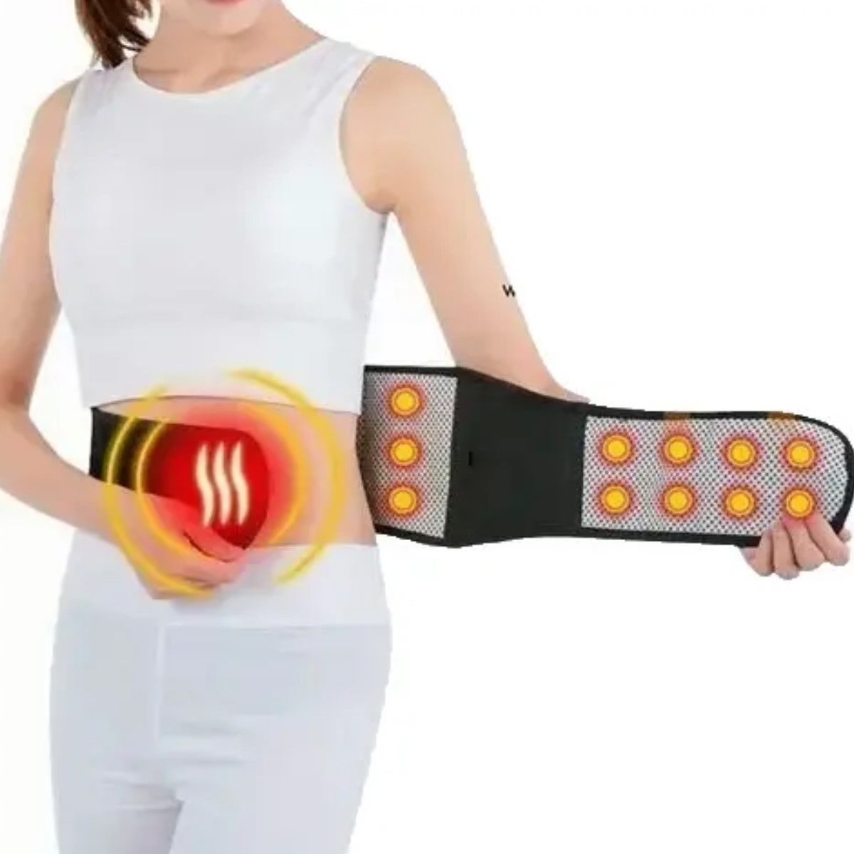 GENERICO - Cinturon Lumbar Biomagnetico no Mas Dolor De Espalda BELUG