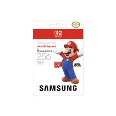 SAMSUNG - MicroSD Express Card 256GB para Nintendo Switch 2