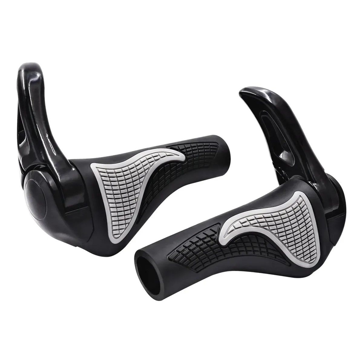 GENERICO - Puños Con Cachos Ajustables Ergonómico Bicicleta, Cuernos BELUG