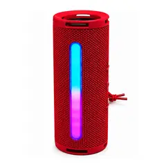 AUDIOPRO - Parlante BT 10w Inalámbrico TWS AP02103R Rojo