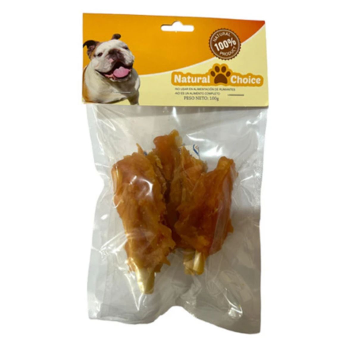 NATURAL CHOICE INCENSE - SNACK PERRO PECHUGA DE POLLO CARNAZA 100GR