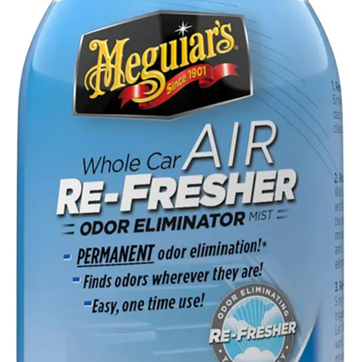 MEGUIARS - Meguiars Air Refresher, Eliminador Olor Summer Breeze G16602
