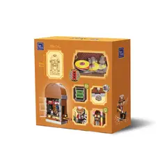 IMEXPORTA - Caja De Música Retro Máquina Musical Vintage Decoración