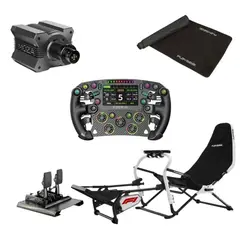 PLAYSEAT - Moza R12 + Volante FSR2 + Pedales CRP2 + Challenge