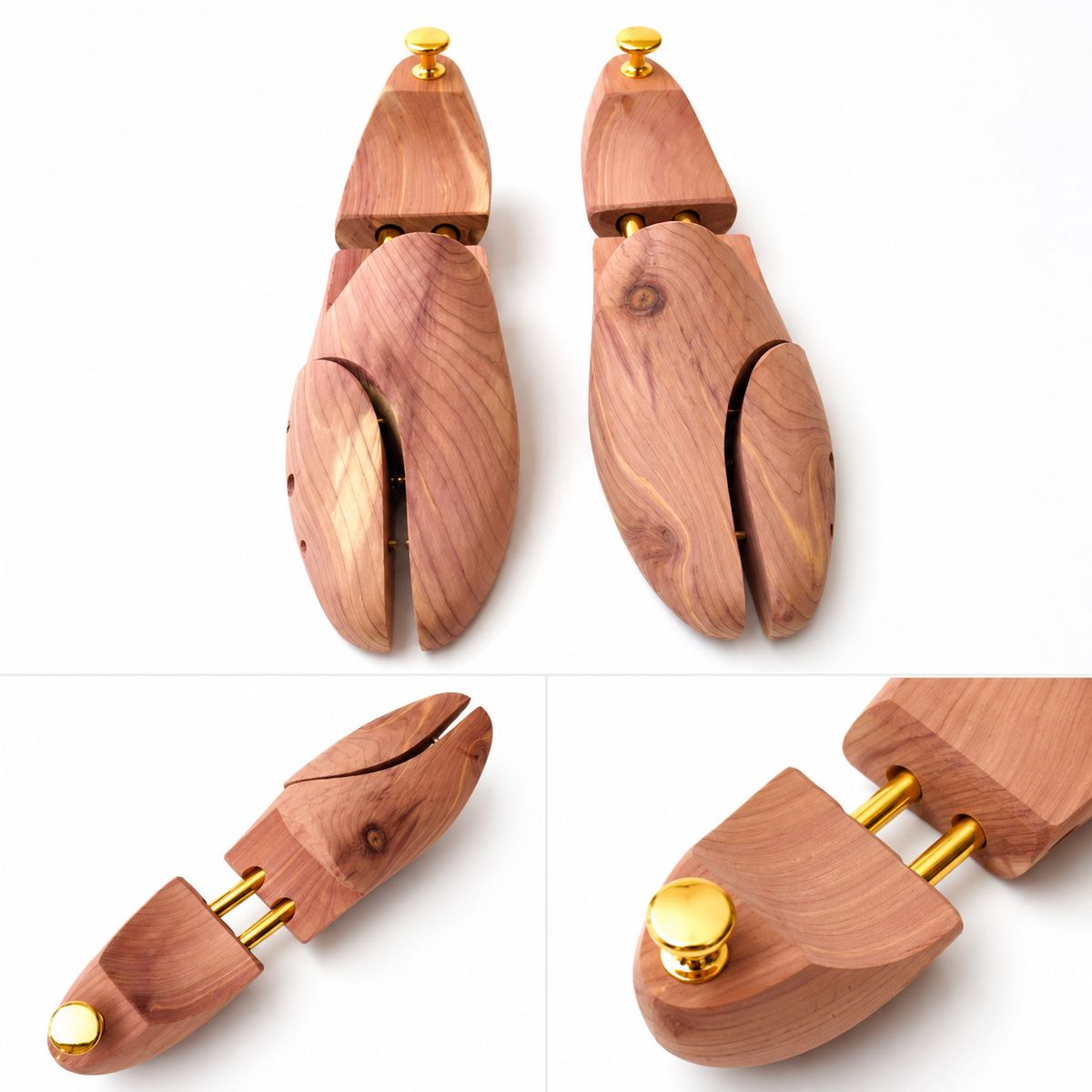 GENERICO - Hormas Cedro Para Zapatos Madera Natural Premium Nro. 39-40