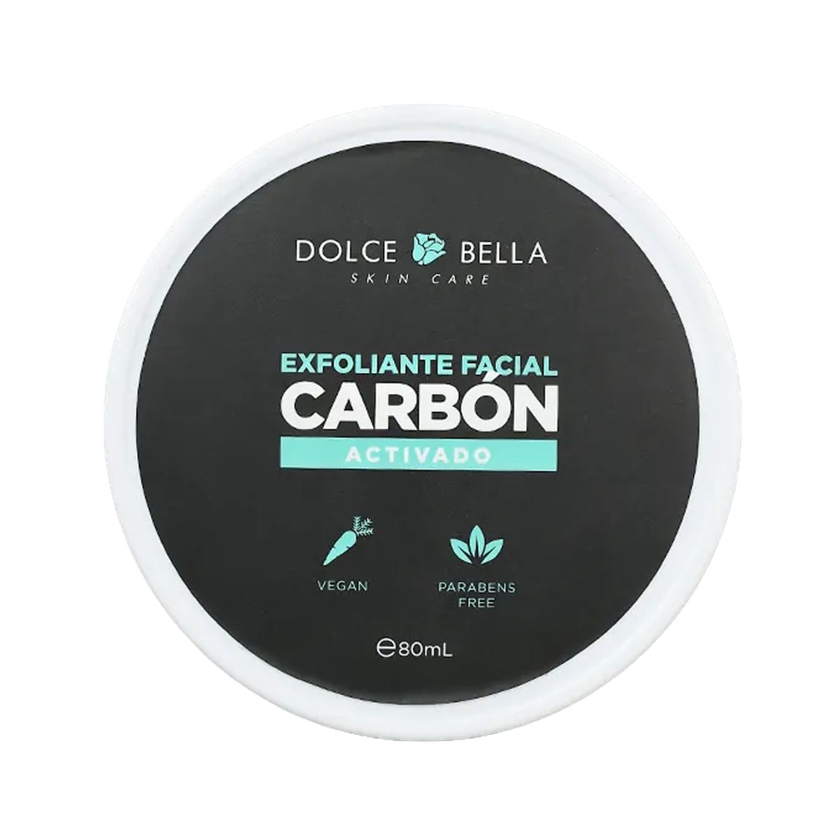DOLCE BELLA - EXFOLIANTE FACIAL CARBON ACTIVADO DOLCE BELLA