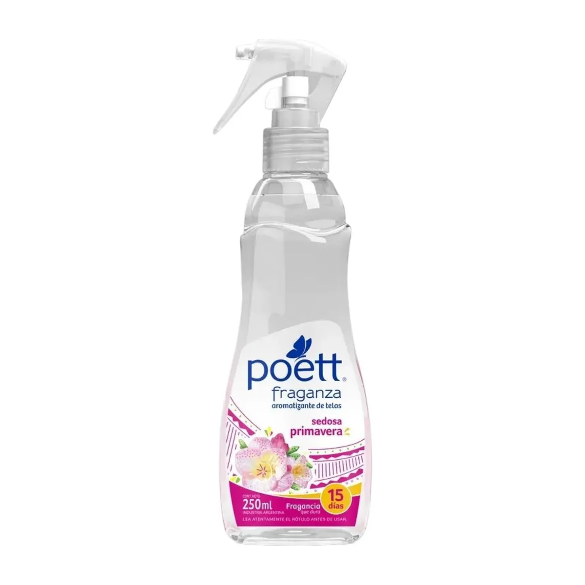 POETT - Aromatizante Telas Poett Sedosa Primavera 250ml