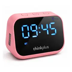LENOVO - Reloj Despertador Parlante BT TS13 Rosado