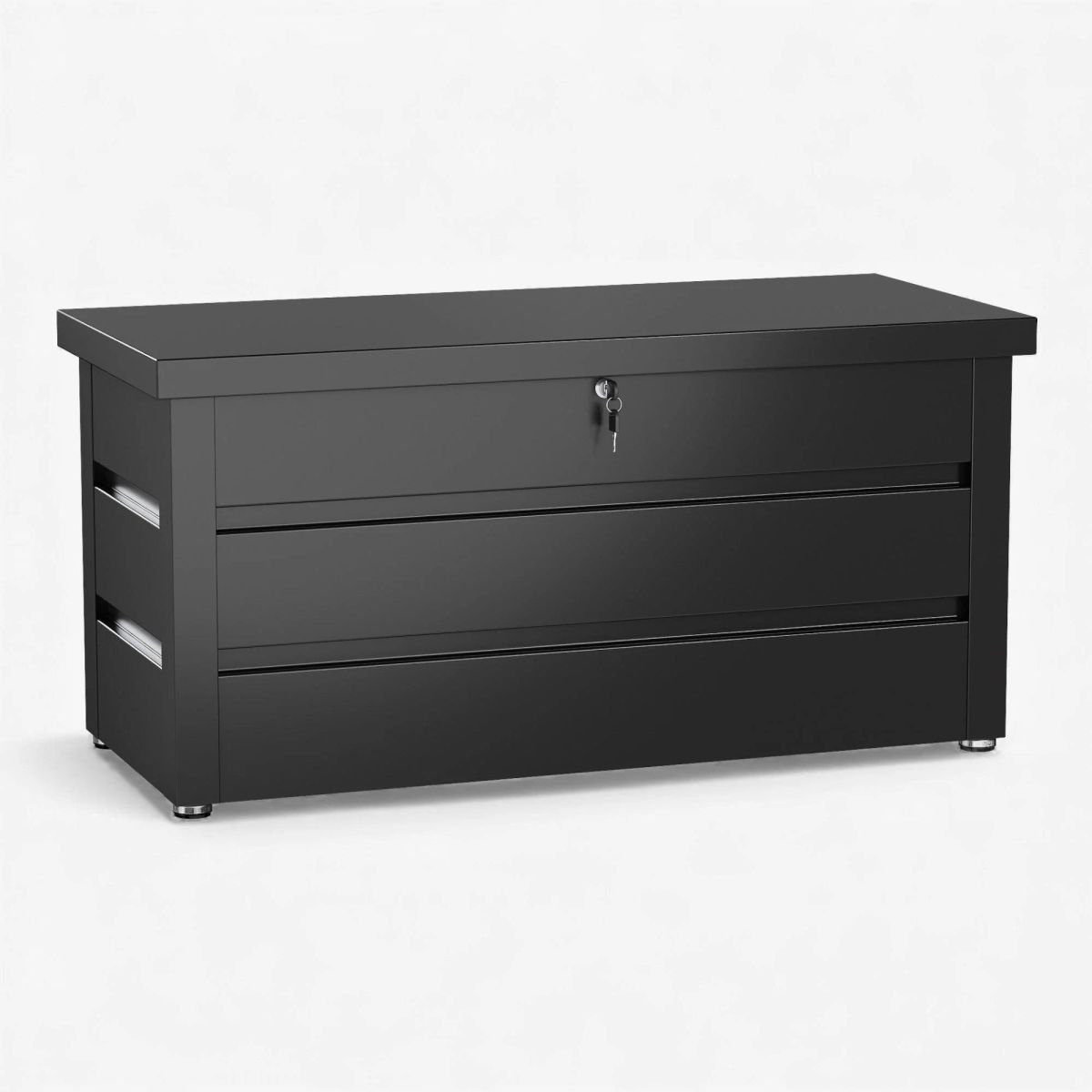 METANEK AMERICAN DESIGN - Caja Jardín Metalica - GB-01B Black