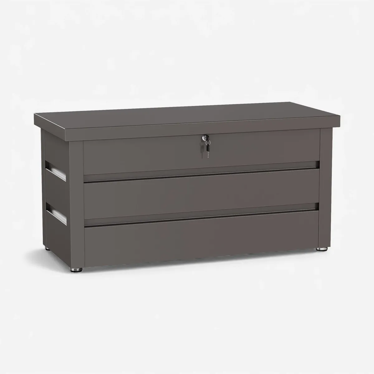 METANEK AMERICAN DESIGN - Caja Jardín metalica - GB-01B Brown