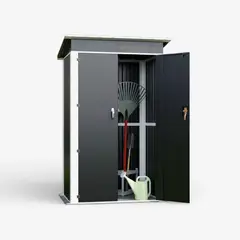 METANEK AMERICAN DESIGN - Bodega exterior techo simple 120x90 1.08 M2 - Black SS-03