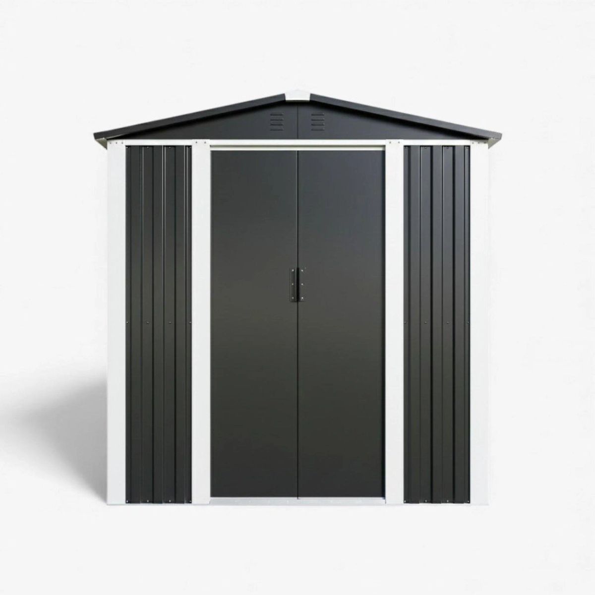METANEK AMERICAN DESIGN - Bodega Exterior doble techo 180x120 2.16 M2 - Black DS-02