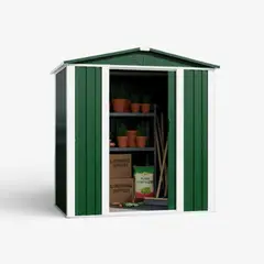 METANEK AMERICAN DESIGN - Bodega Exterior doble techo 180x120 2.16 M2 - Green DS-02
