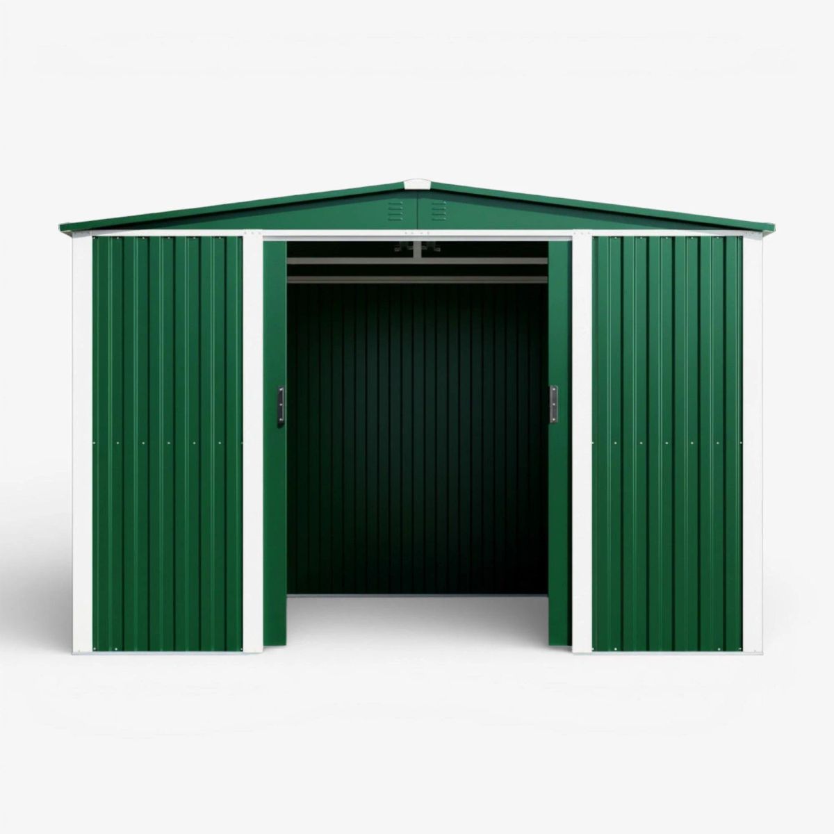 METANEK AMERICAN DESIGN - Bodega Exterior doble techo 300x300 9 M2 - Green DS-06