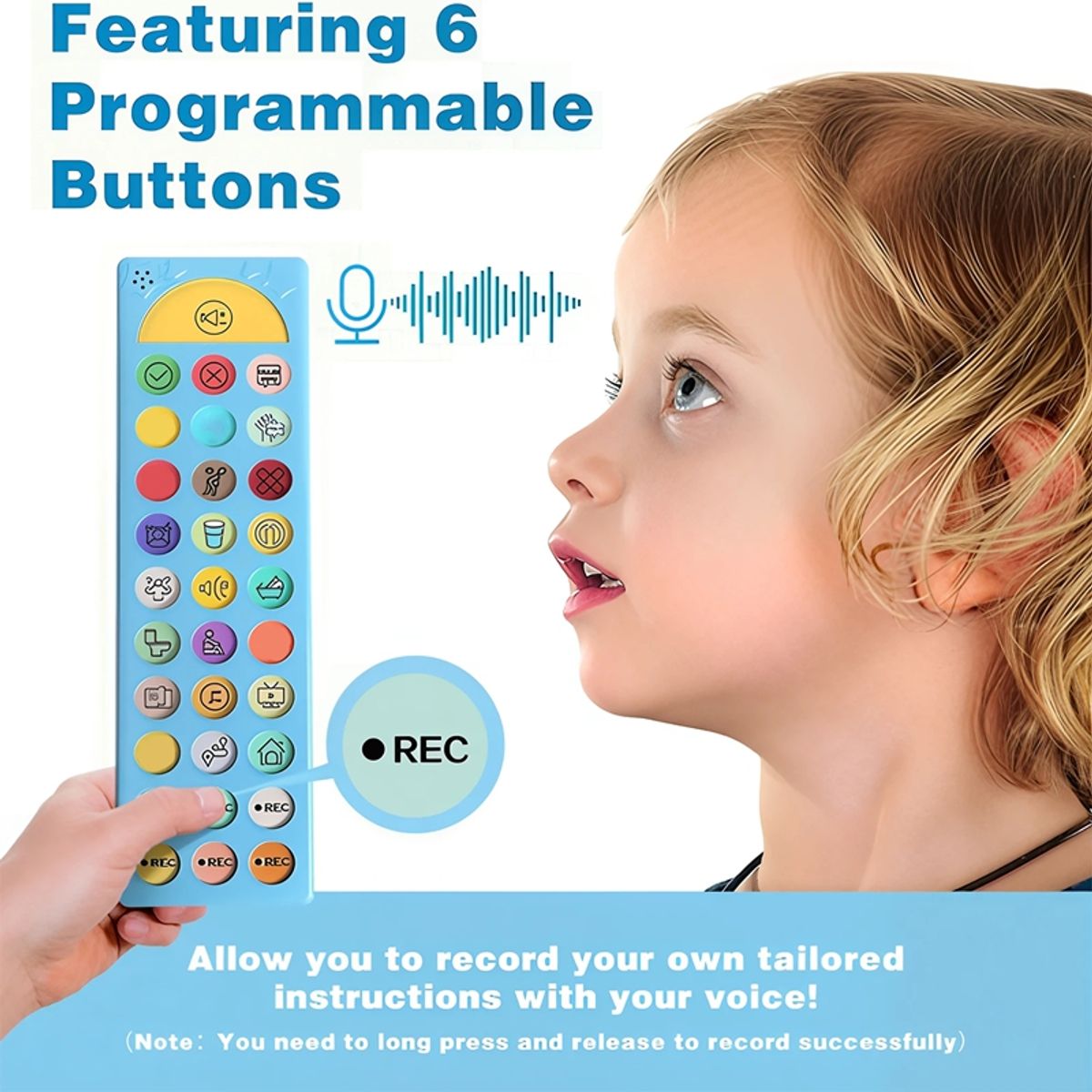 GENER - Comunicador electrónico a pilas en inglés autismo
