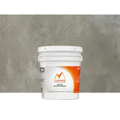 LUMINE - Pasta Niveladora, galón de 8 kg, rendimiento 6 m2 por tineta, color gris