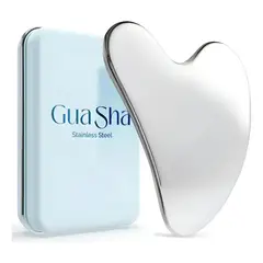 GENERICO - Gua Sha Acero Inoxidable Herramienta De Masajeador Facial