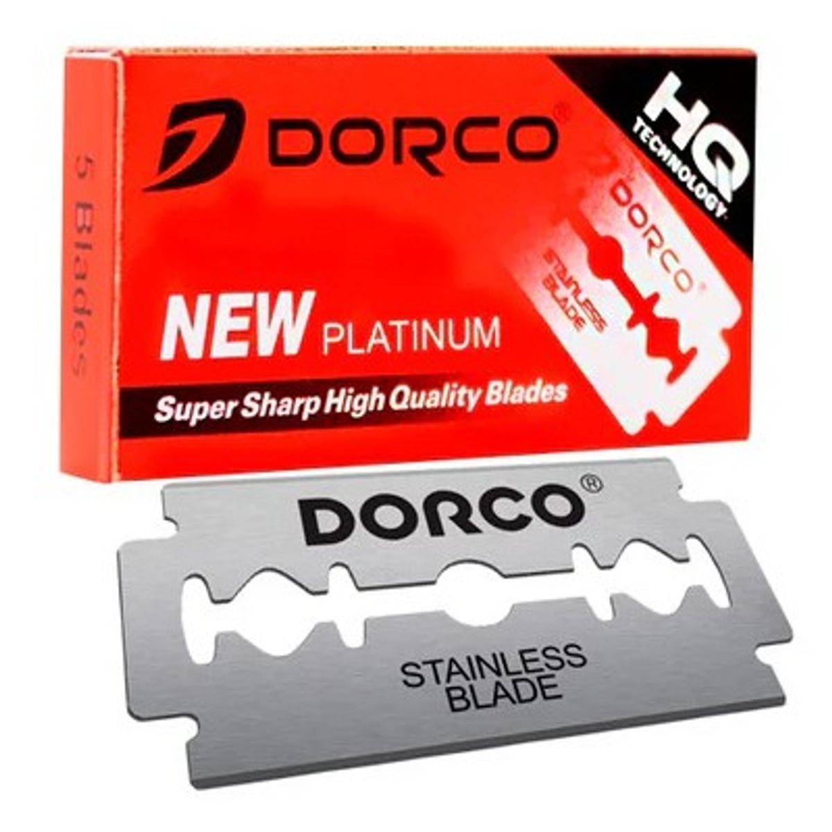 DORCO - 120 Hoja De Afeitar Para Navajas / Navajin Dorco Rojo