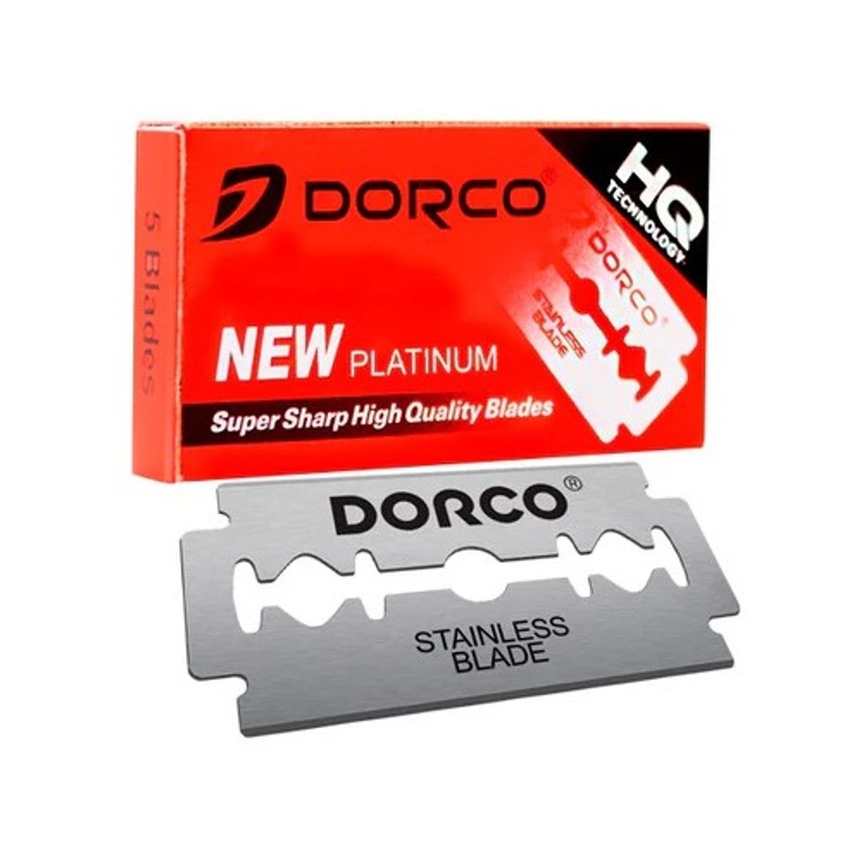 DORCO - 120 Hoja De Afeitar Para Navajas / Navajin Dorco Rojo