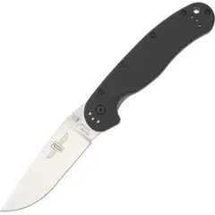 GENERICO - Cuchillo Plegable Camping Rat I Ontario Knife - Negro