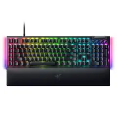 RAZER - Teclado Mecánico BlackWidow V4 RGB Gamer Switch Verde