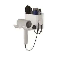 VATYERTY - Estante De Almacenamiento Multifuncional Para Secador De Pelo Blanco