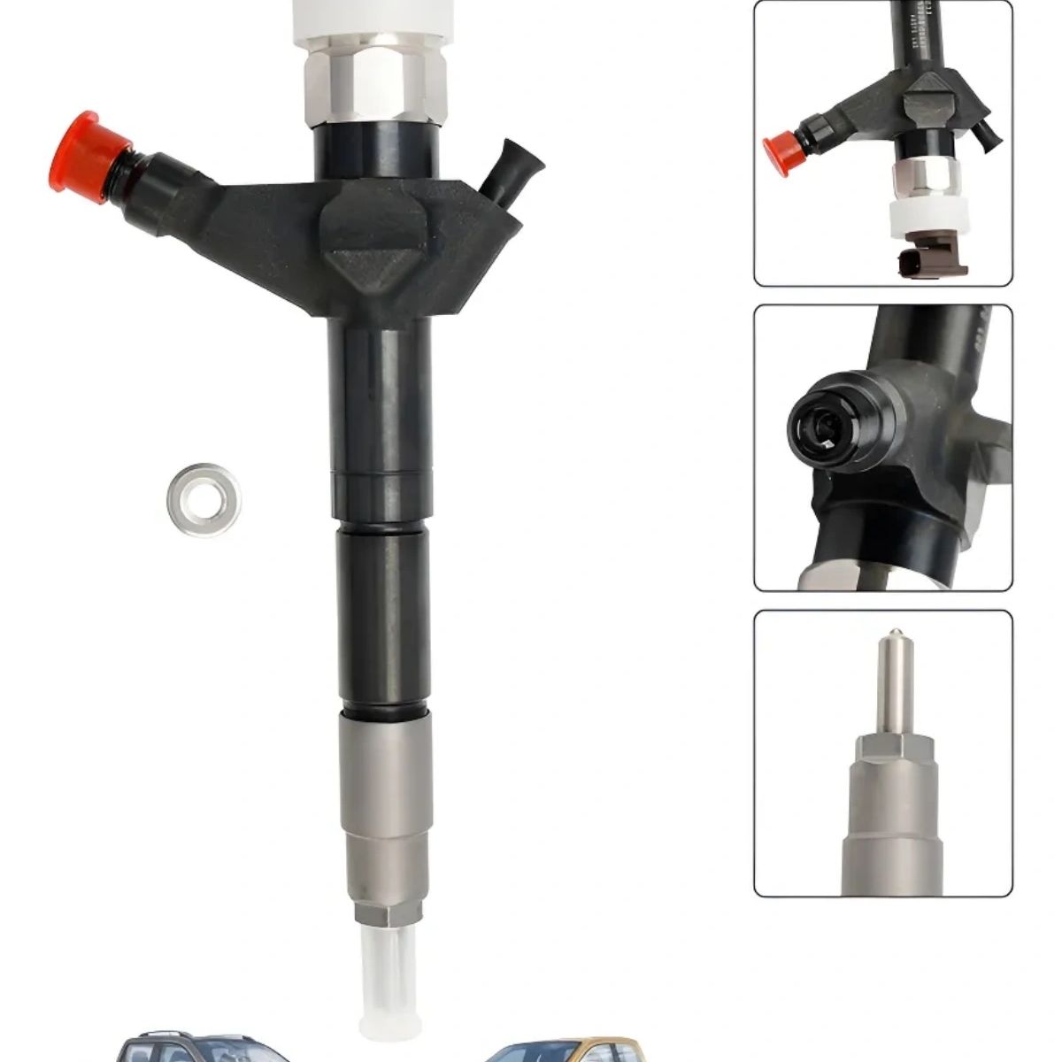 GENERICO - Inyector Para Nissan Navara 2.5 2006 - 2013 Euro 4 Nuevo