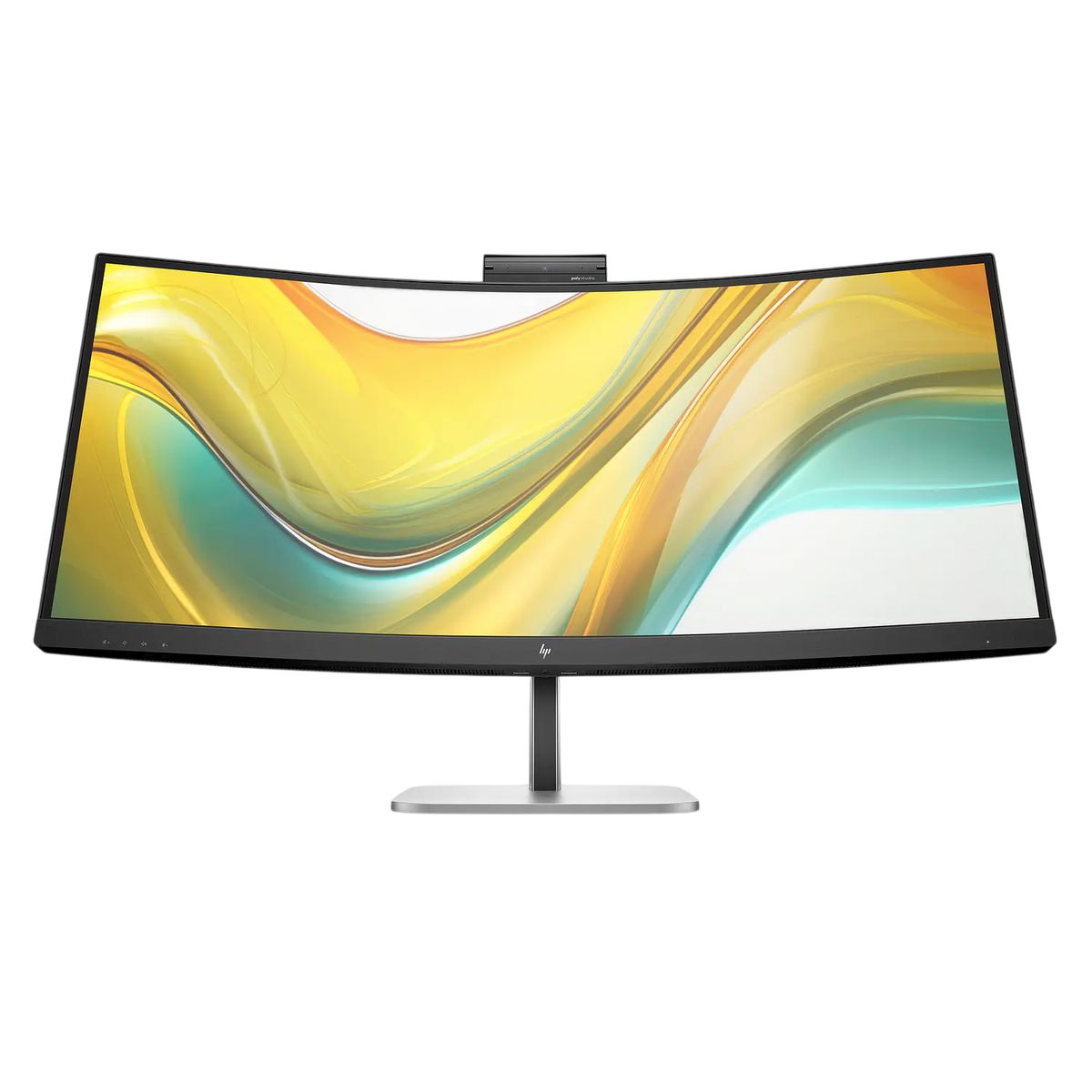 HP - HP 534pm Monitor Curvo 34" WQHD, VA, 100Hz, 5ms, USB-C, HDMI, DP, Cámara, Parlantes, IA