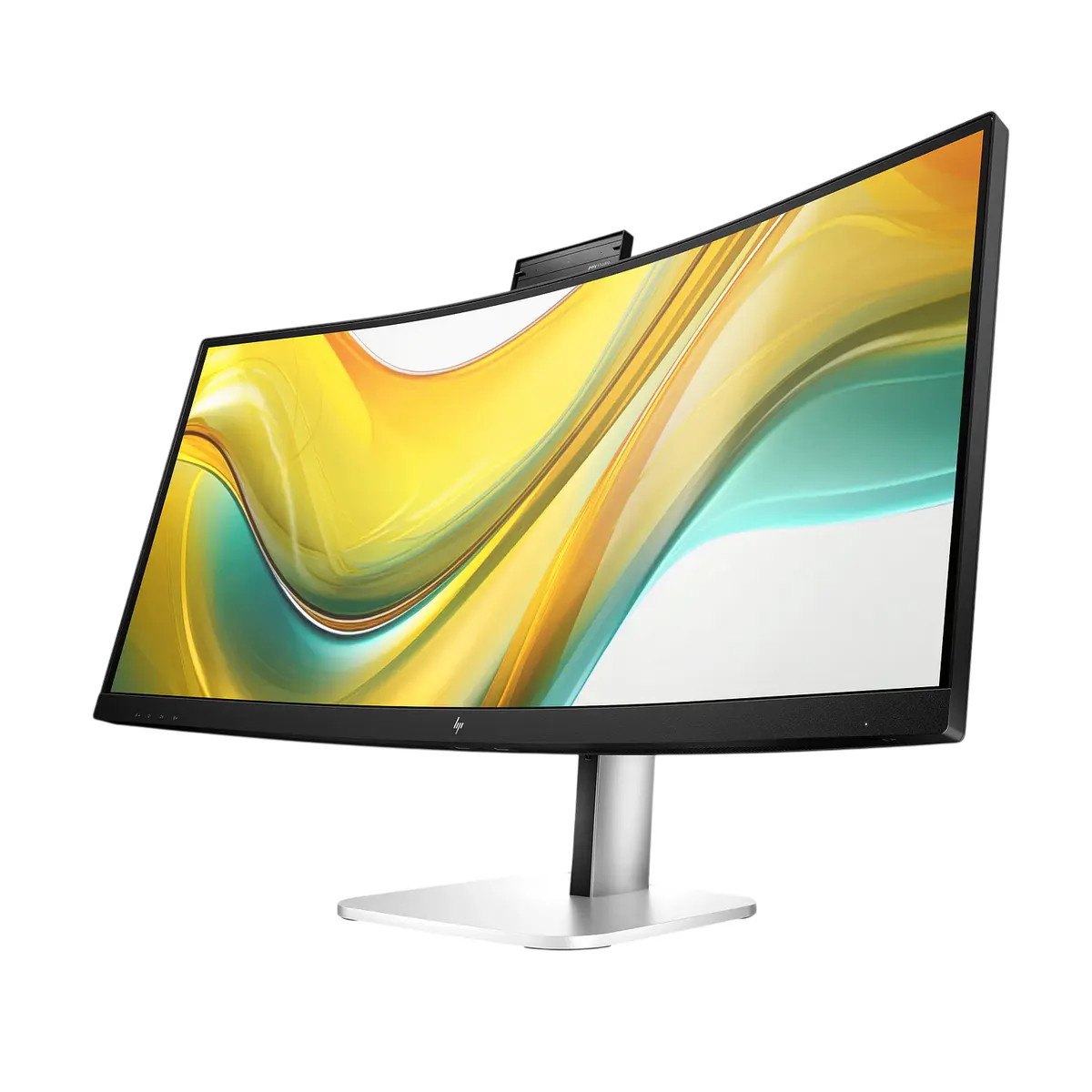 HP - HP 534pm Monitor Curvo 34" WQHD, VA, 100Hz, 5ms, USB-C, HDMI, DP, Cámara, Parlantes, IA
