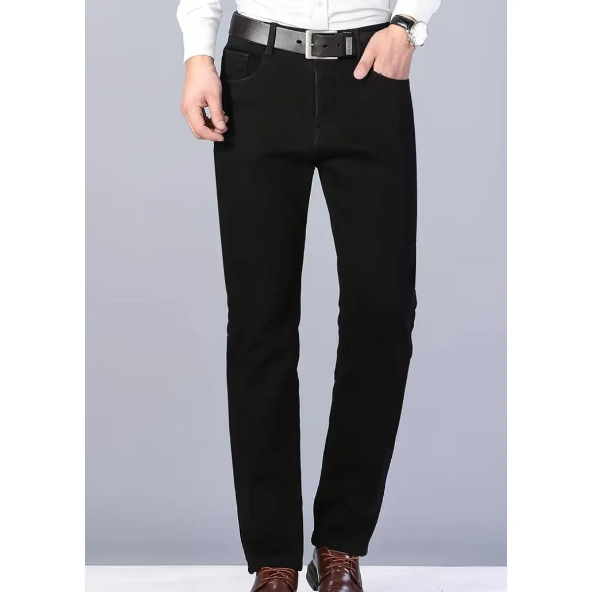 BLUE MOUNTAIN - PANTALON JEANS CLASICO DE VARON