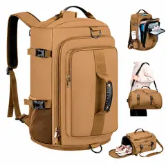 IRM - Mochila Resistente Deportiva Bolso De Viaje Gym Grande Gran Capacidad Color Verde