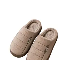 GENERICO - Pantuflas de Piel Antideslizantes Hombre Cuero Sintetico