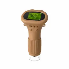 MAMBOKIDS - Microscopio Digital Infantil 1000X Pantalla IPS 2 Pulgadas