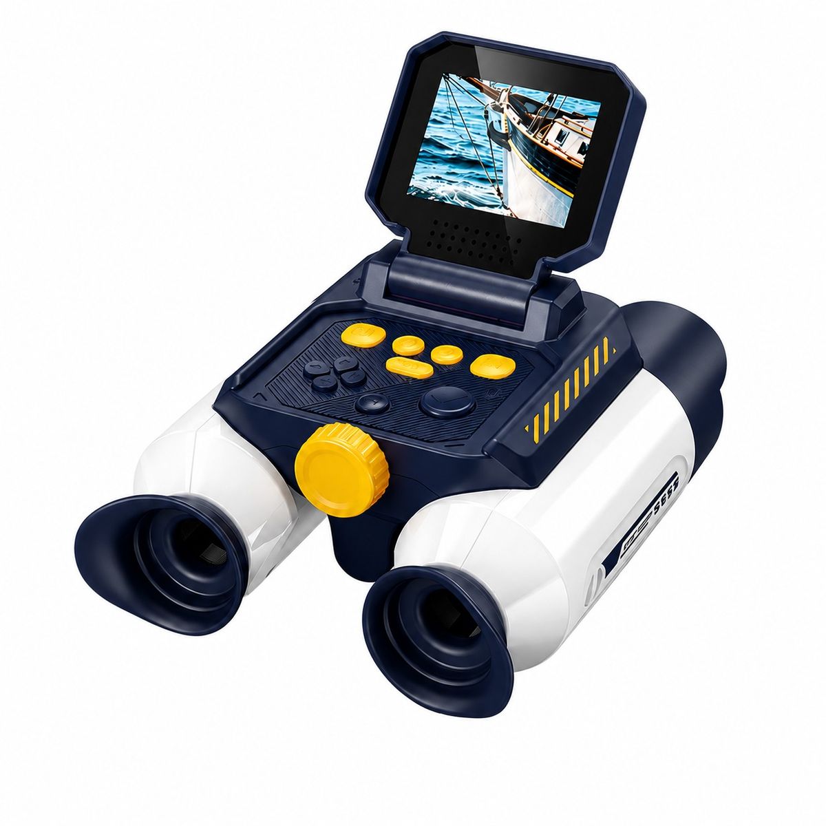 MAMBOKIDS - Binoculares Digitales Infantiles MamboKids HD Pantalla IPS 2.4 Pulgadas