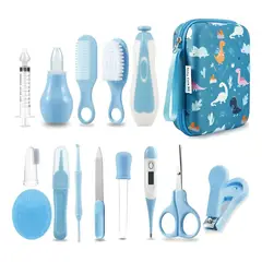 GENERICO - 20 En 1 Pandaear Kit De Cuidado Salud Para Bebés Color Azul