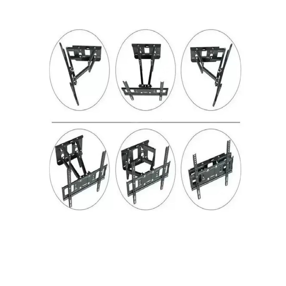 GENERICO - Soporte Para Tv Doble Brazo 30 Hasta 70 5098