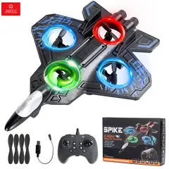 ANIKIDS - Avión Truco De Juguete Rc Niños Niñas Control Remoto Con Luz