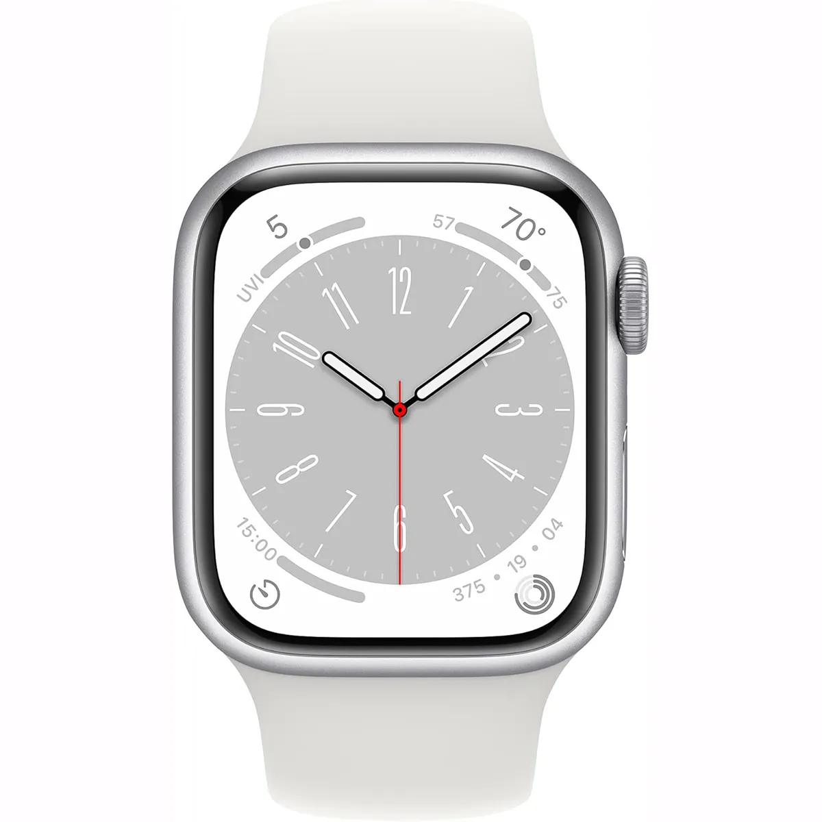 APPLE - Apple Watch S8 GPS 41mm Plata Reacondicionado