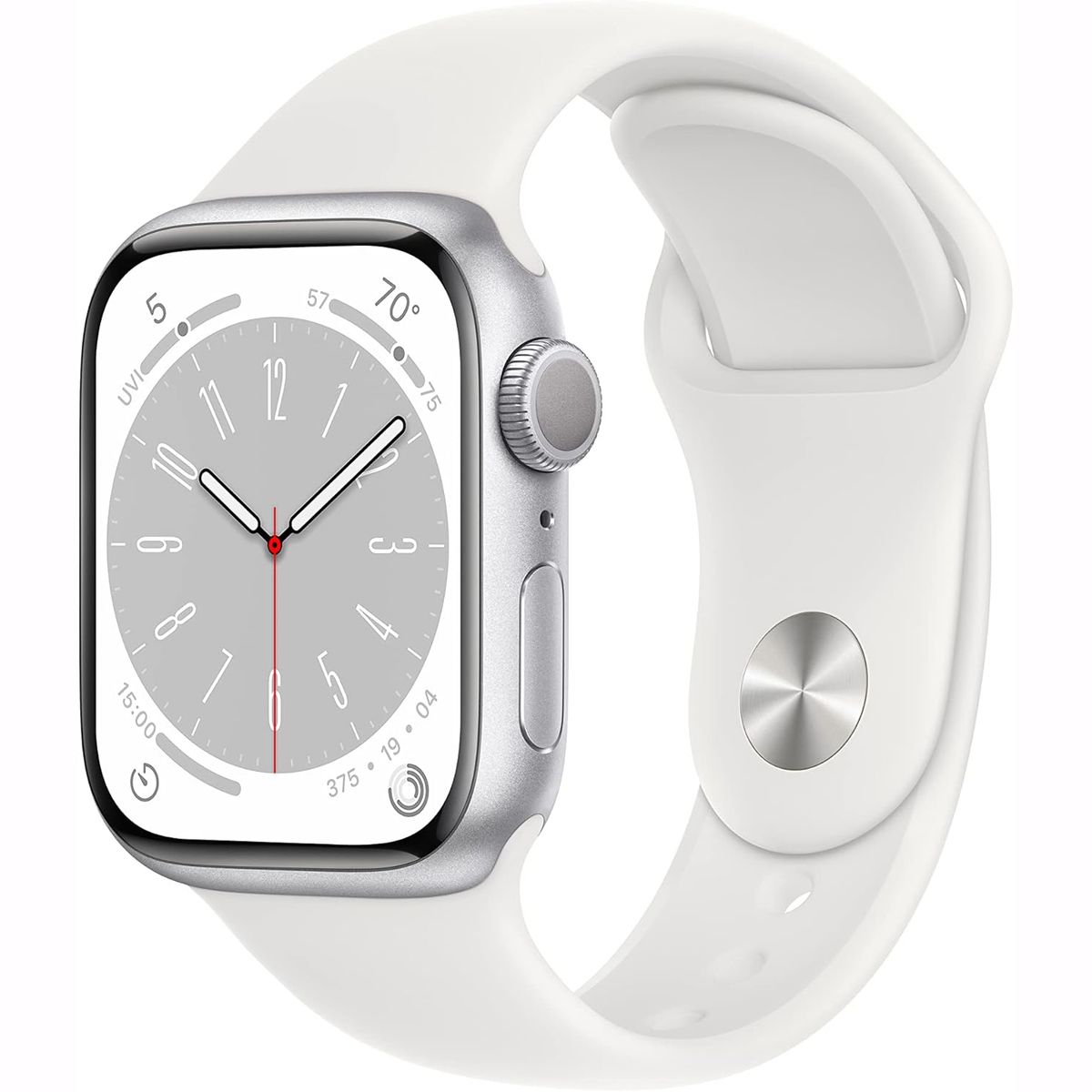APPLE - Apple Watch S8 GPS 41mm Plata Reacondicionado