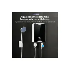 GENERICO - Mini Calentador De Agua Para Ducha Moderno Led