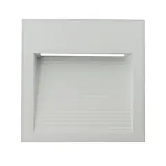 TECHNOLAMP - Aplique Led Muro Spto Slim 6W 3000K 600Lm Ip65 Blanco