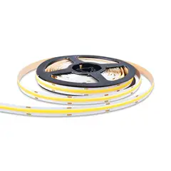 TECHNOLAMP - Cinta Led 60W 12V Ip20 Cálido 5M Cob Garantía 2 Años