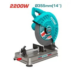 TOTAL TOOLS - Tronzadora De Metales 14 Pulgadas 2200W Industrial TOTAL