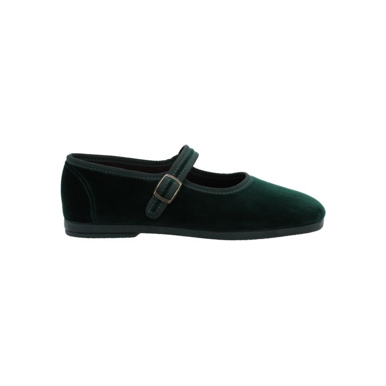 Ballerina Terciopelo Mujer Oli Verde