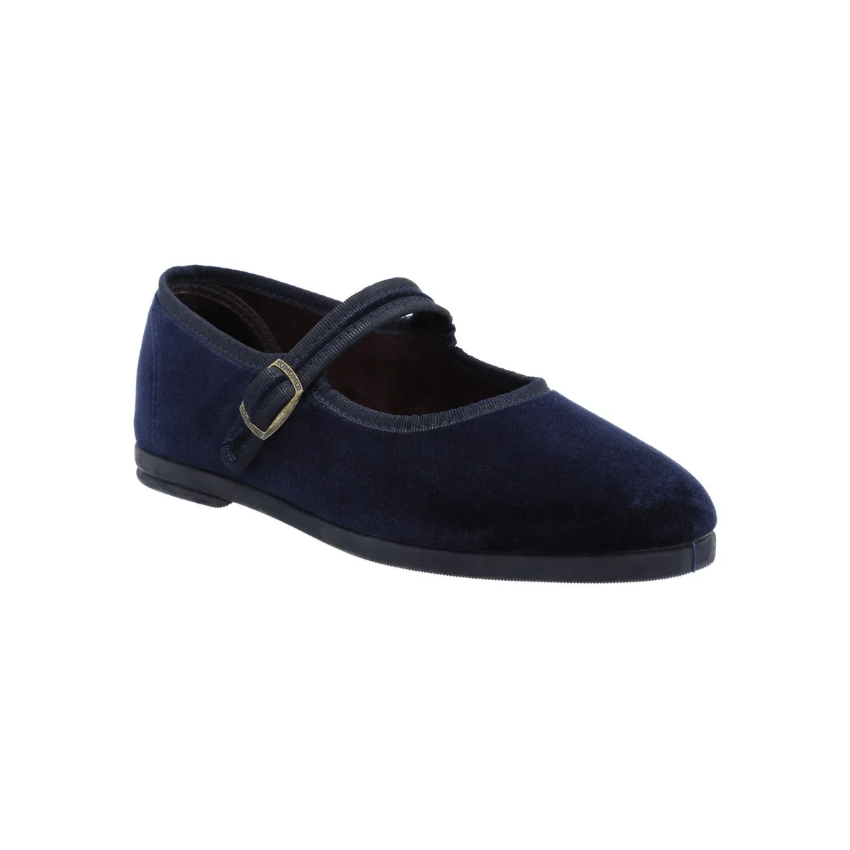 ROCKFORD - Ballerina Terciopelo Mujer Oli Azul ROCKFORD