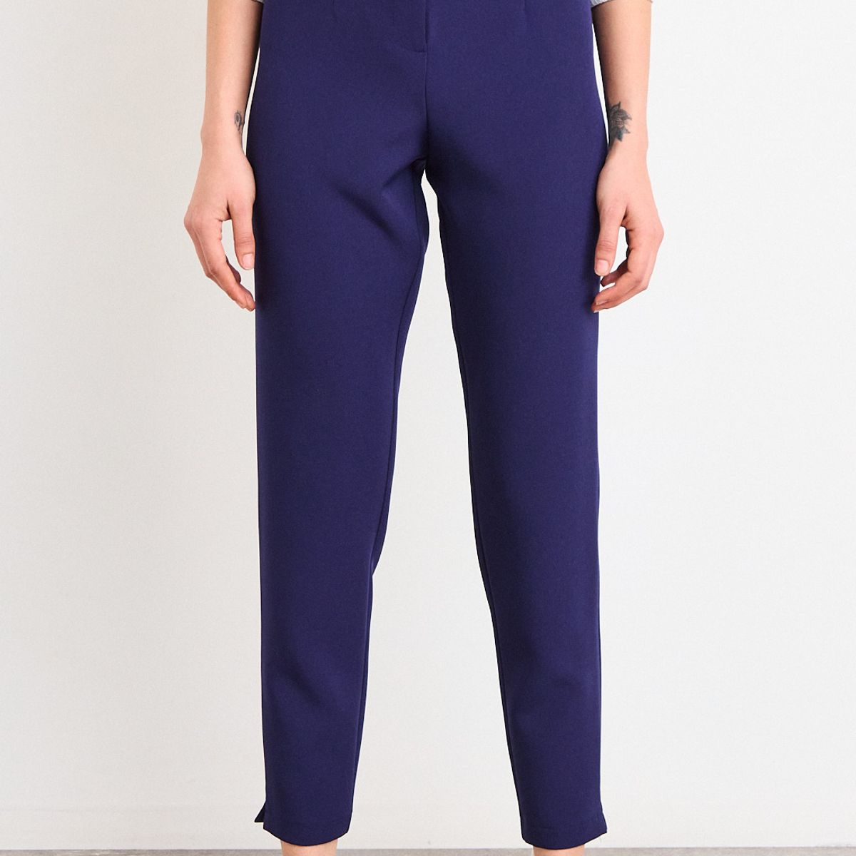 IO - Pantalon Liso Mujer Azul Io