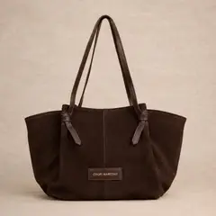 CHOPI MARTINO - Bolso Millai Reno Chocolate 100% Cuero
